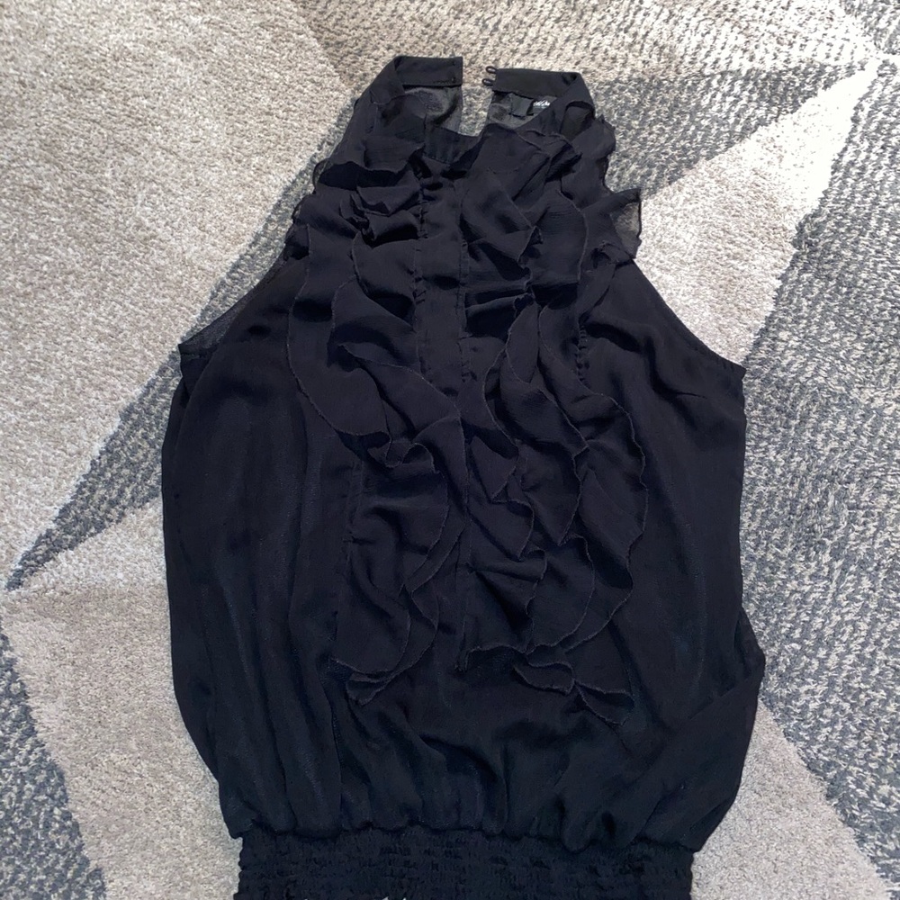 Mossimo black sleeveless top